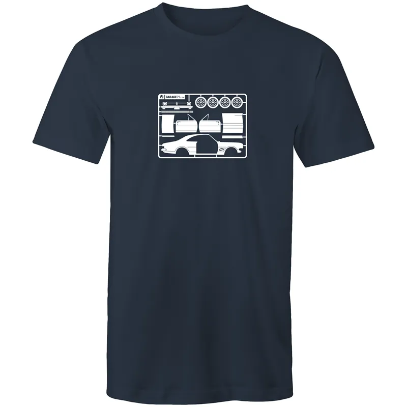 4XL Navy Make your own HK Monaro Mens T-Shirt - WAREHOUSE