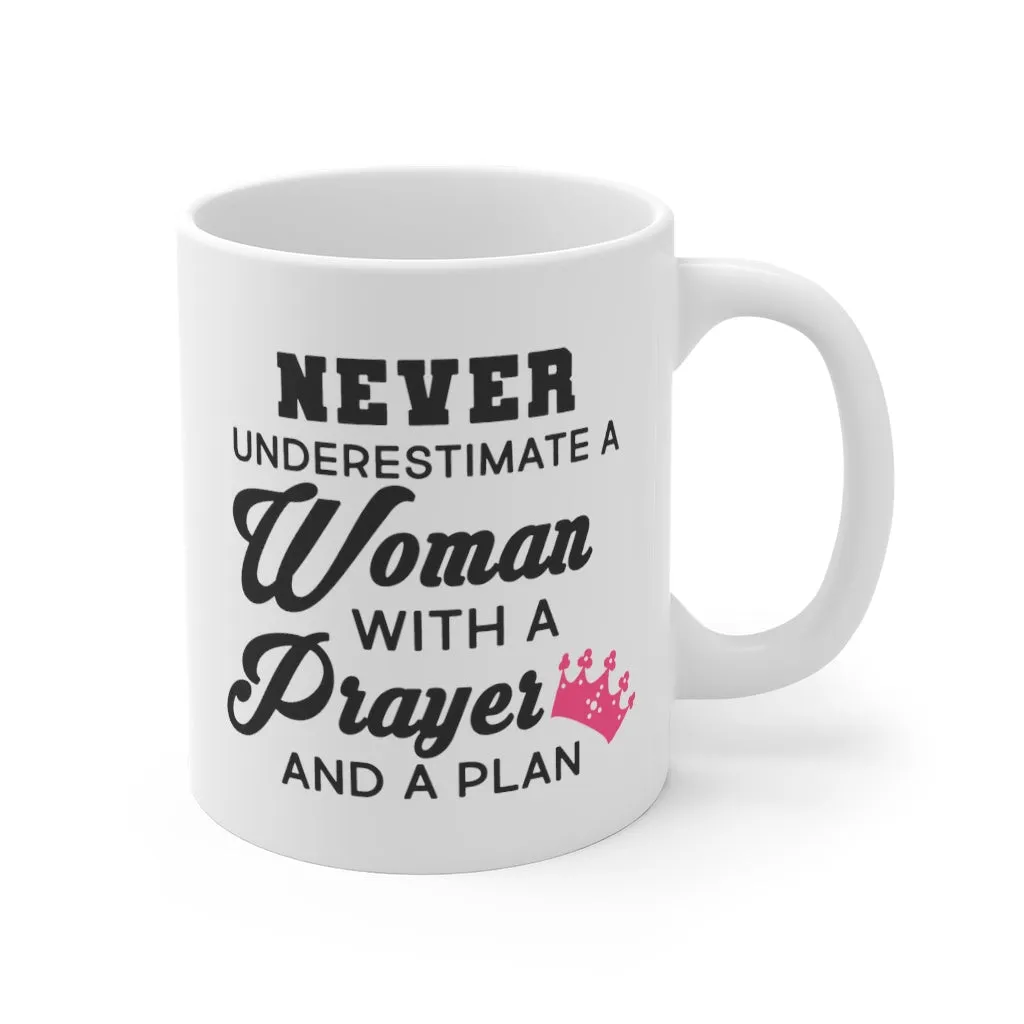 A Woman With a Prayer Mug