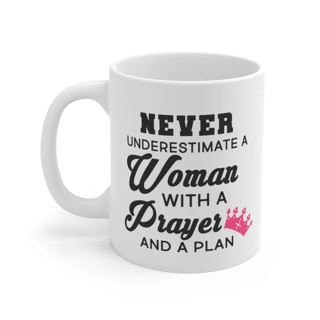 A Woman With a Prayer Mug