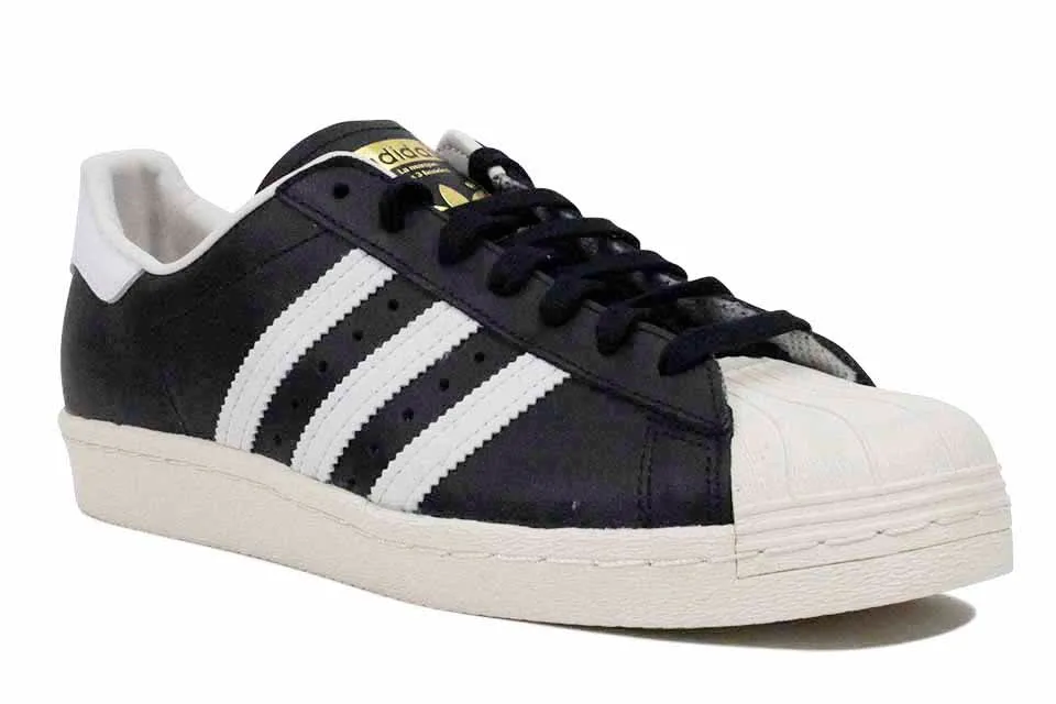 Adidas Superstar 80's "Black/White/Chalk"