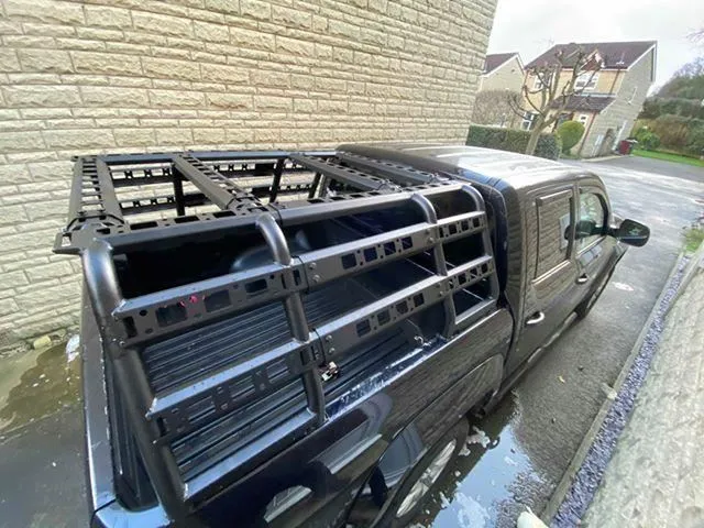 Adjustable Expedition Load Bed Rack Frame System for Ford Ranger 2012 