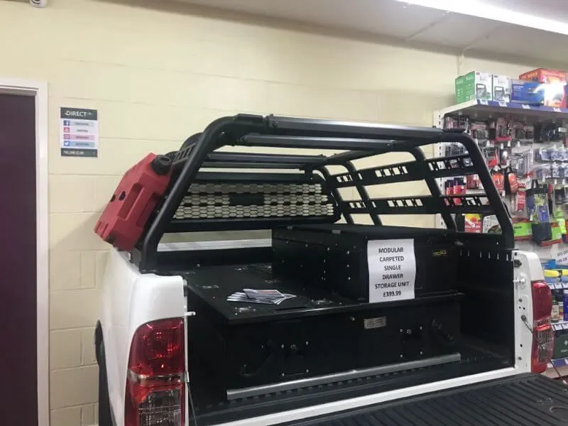 Adjustable Expedition Load Bed Rack Frame System for Ford Ranger 2012 