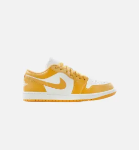 Air Jordan 1 Low Pollen Mens Lifestyle Shoe - White/Pollen Limit One Per Customer