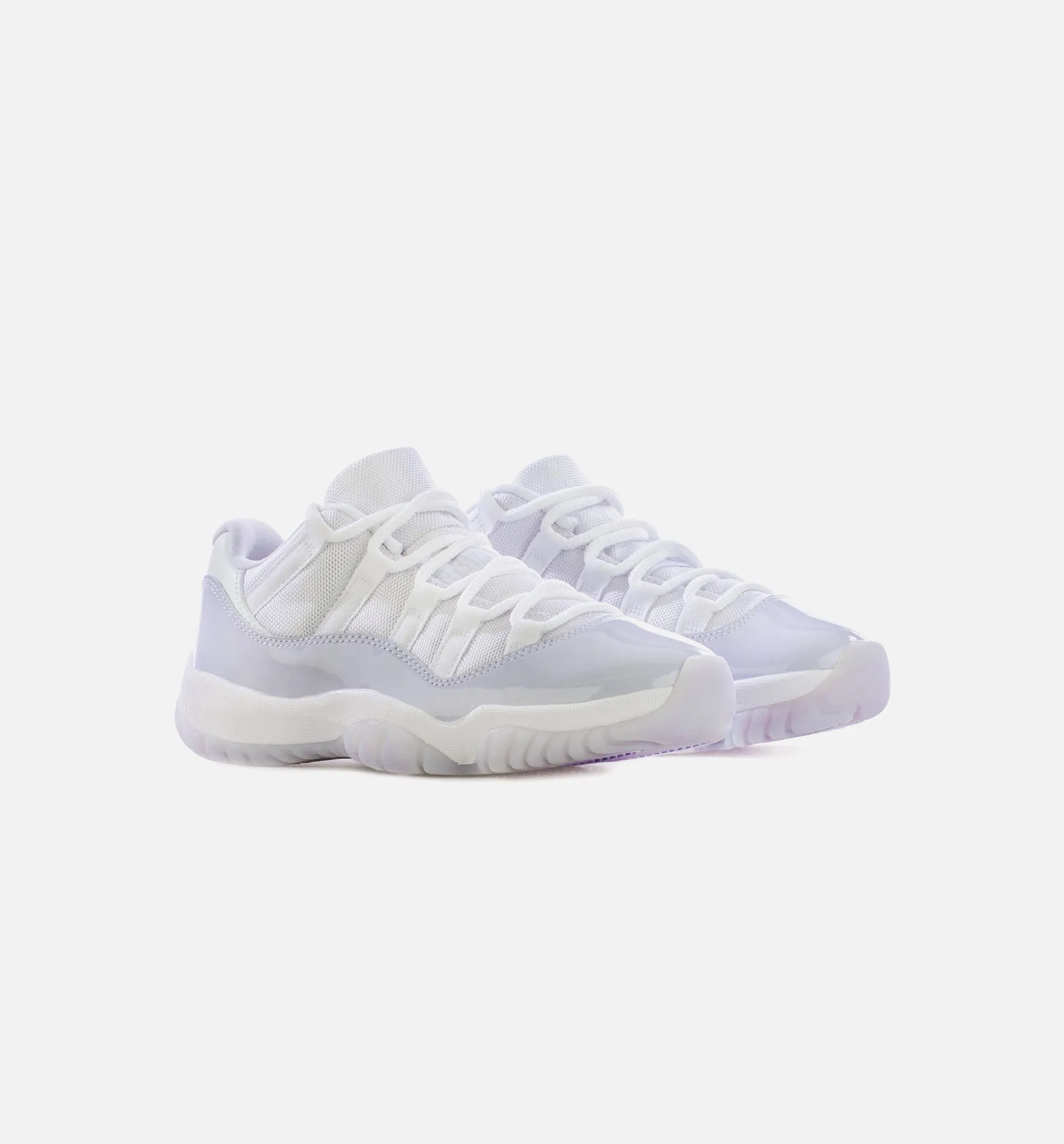 Air Jordan 11 Low Pure Violet Womens Lifestyle Shoe - White/Pure Violet Free Shipping