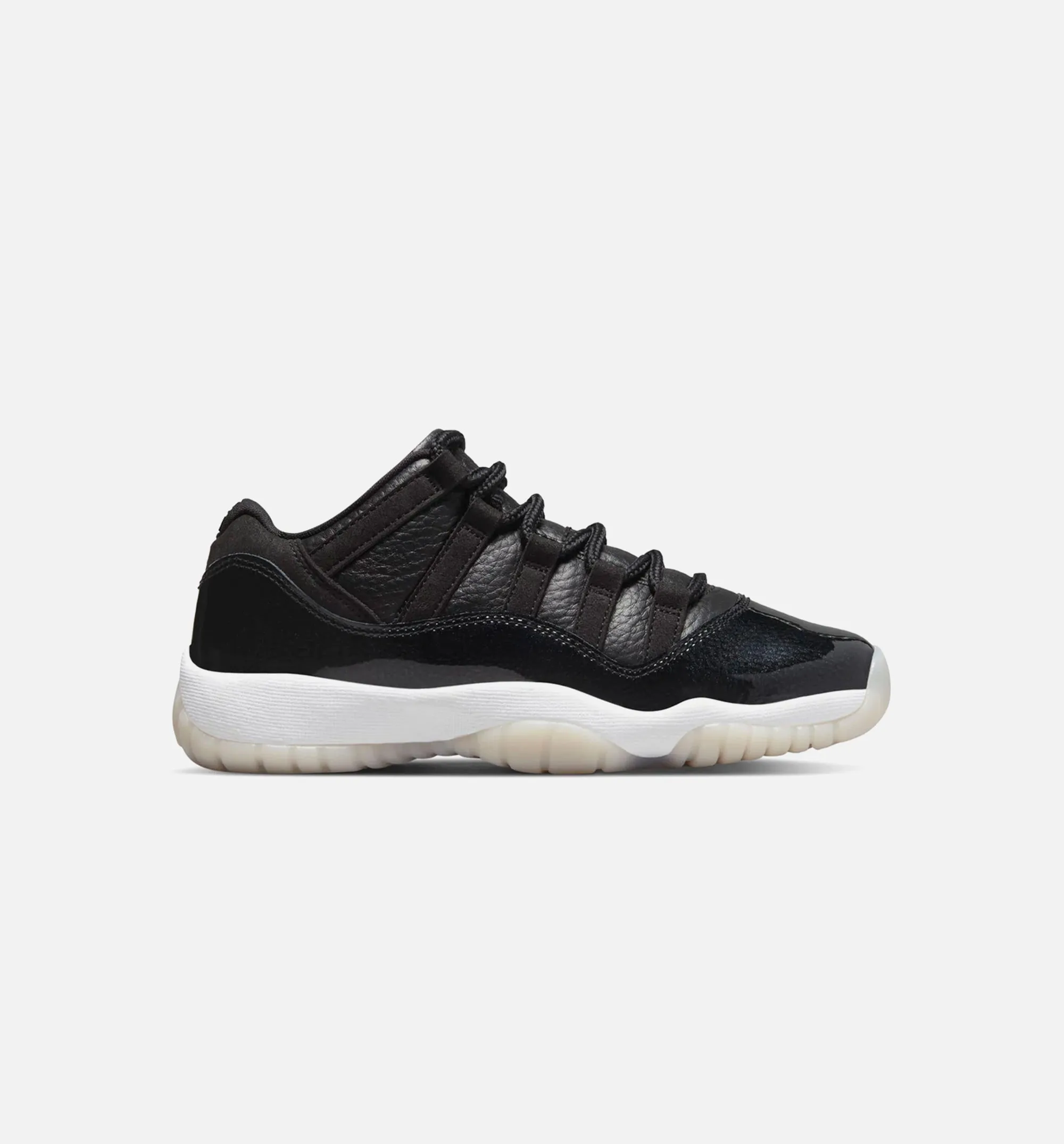 Air Jordan 11 Retro Low 72 10 Grade School Lifestyle Shoe - Black Free Shipping