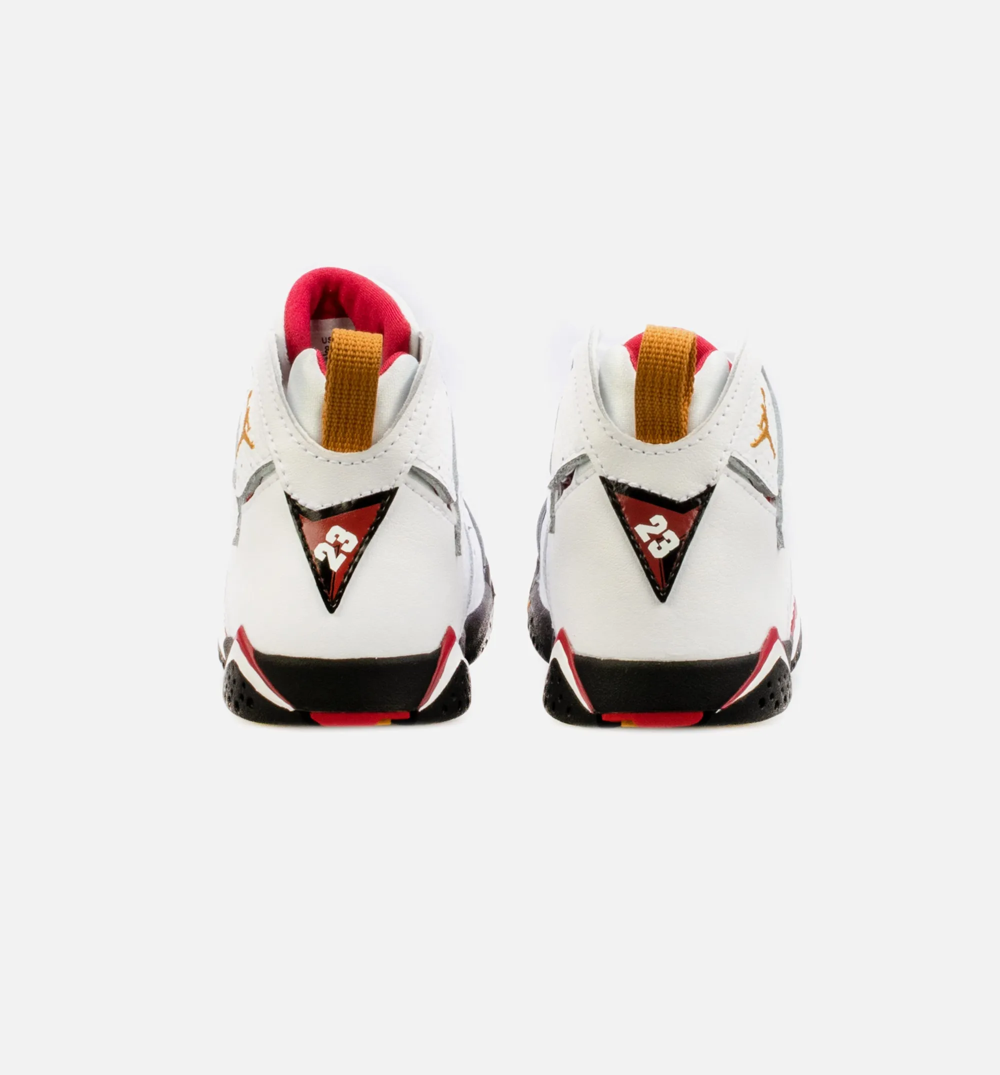 Air Jordan 7 Retro Cardinal Infant Toddler Lifestyle Shoe - White/Red