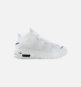 Air More Uptempo Grade School Lifestyle Shoe - White