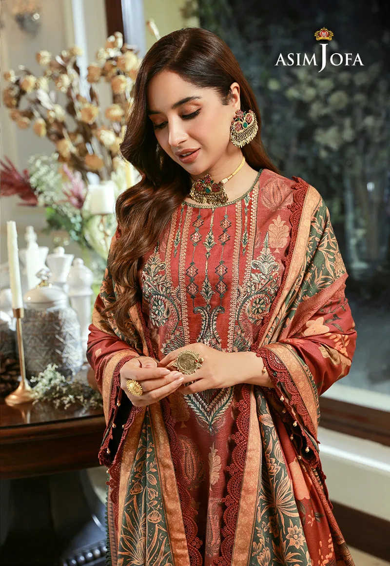 AJAW-05 EMBROIDERED KHADDAR 3 PCS