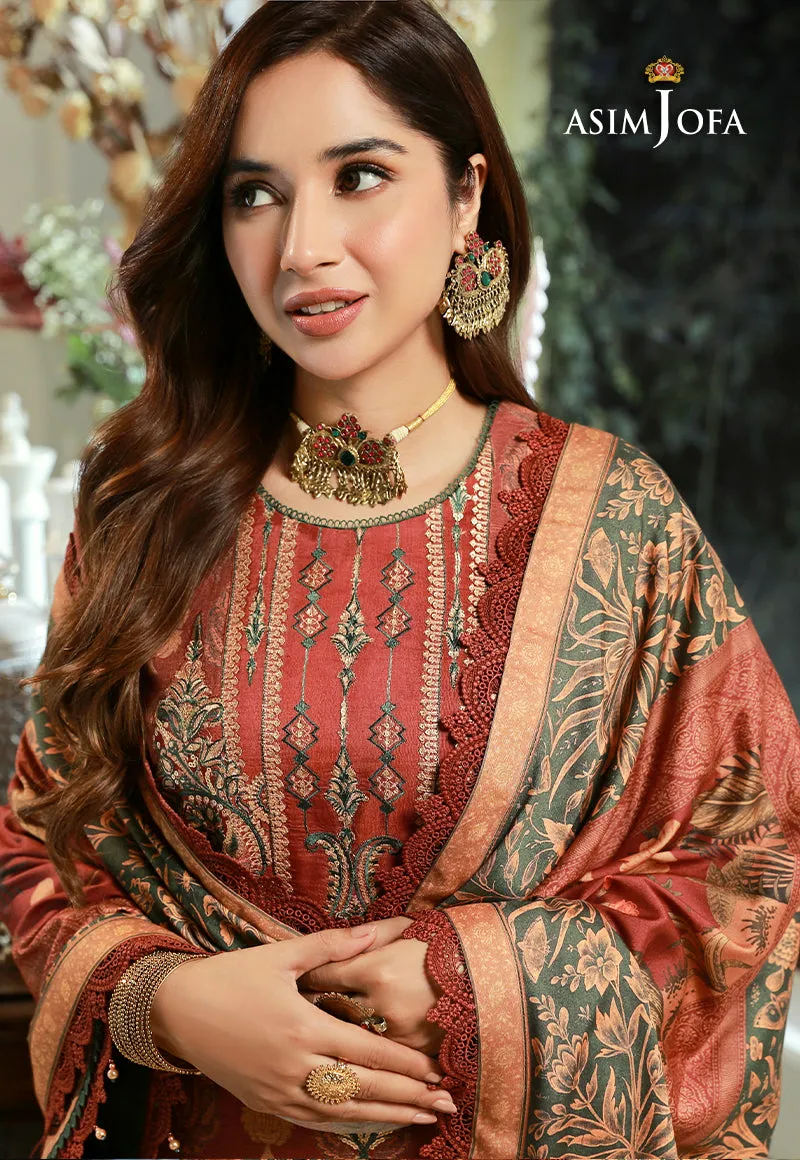 AJAW-05 EMBROIDERED KHADDAR 3 PCS