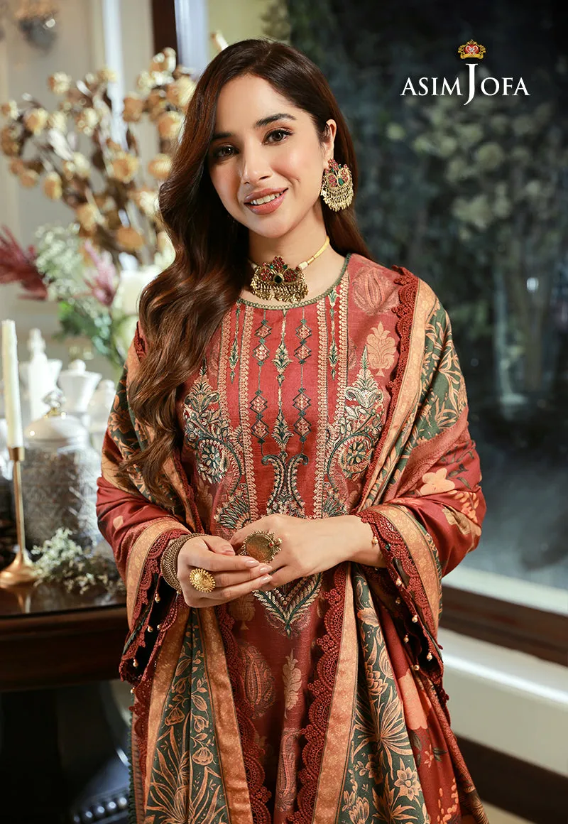 AJAW-05 EMBROIDERED KHADDAR 3 PCS