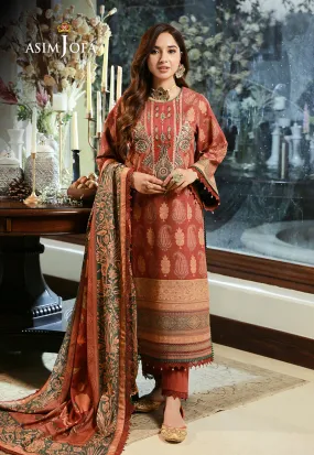 AJAW-05 EMBROIDERED KHADDAR 3 PCS