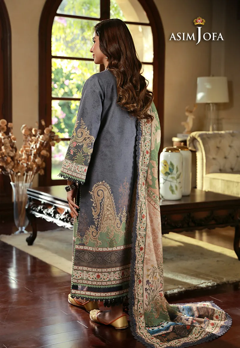 AJAW-06 EMBROIDERED KARANDI 3 PCS