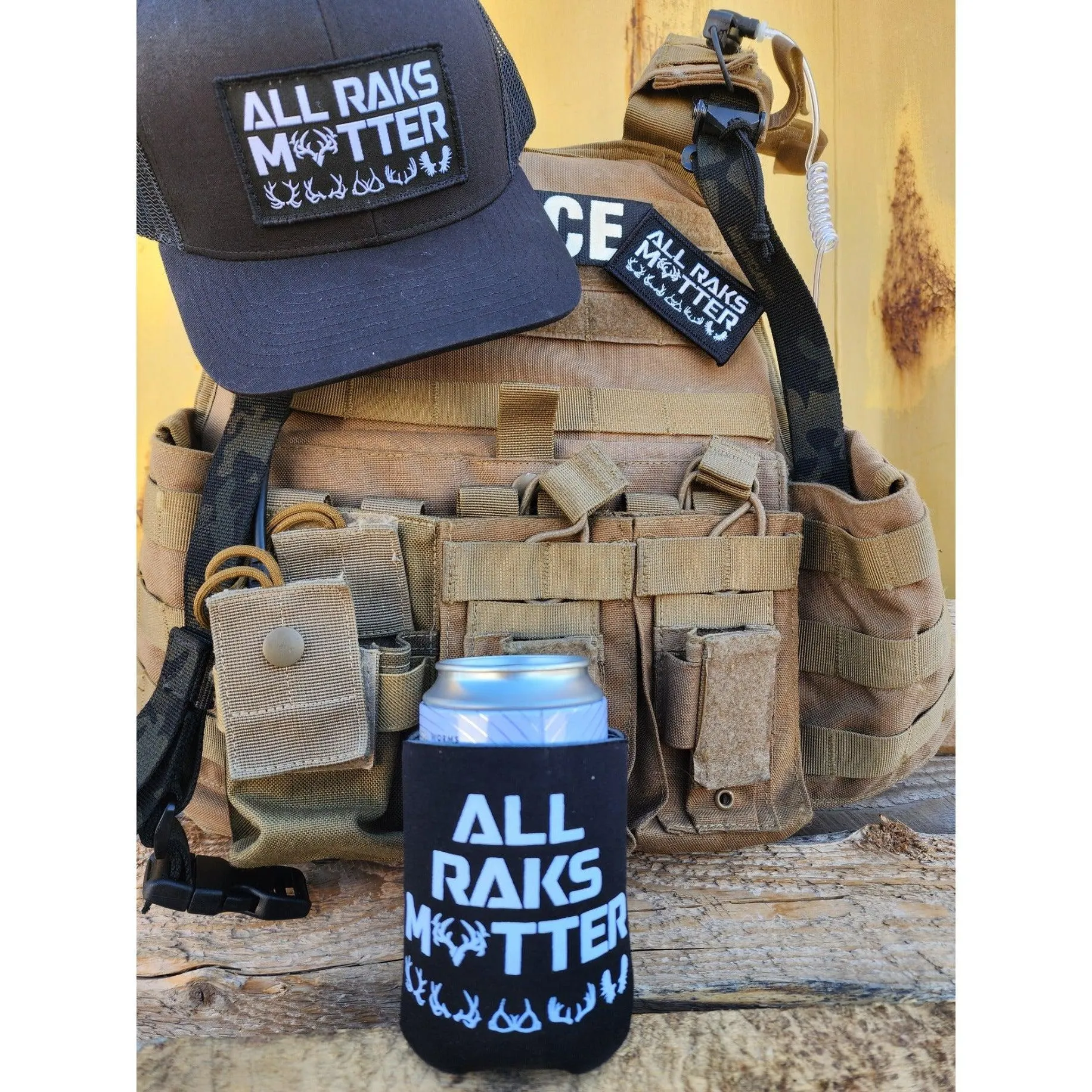 All Raks Matter Velcro Tactical Patch