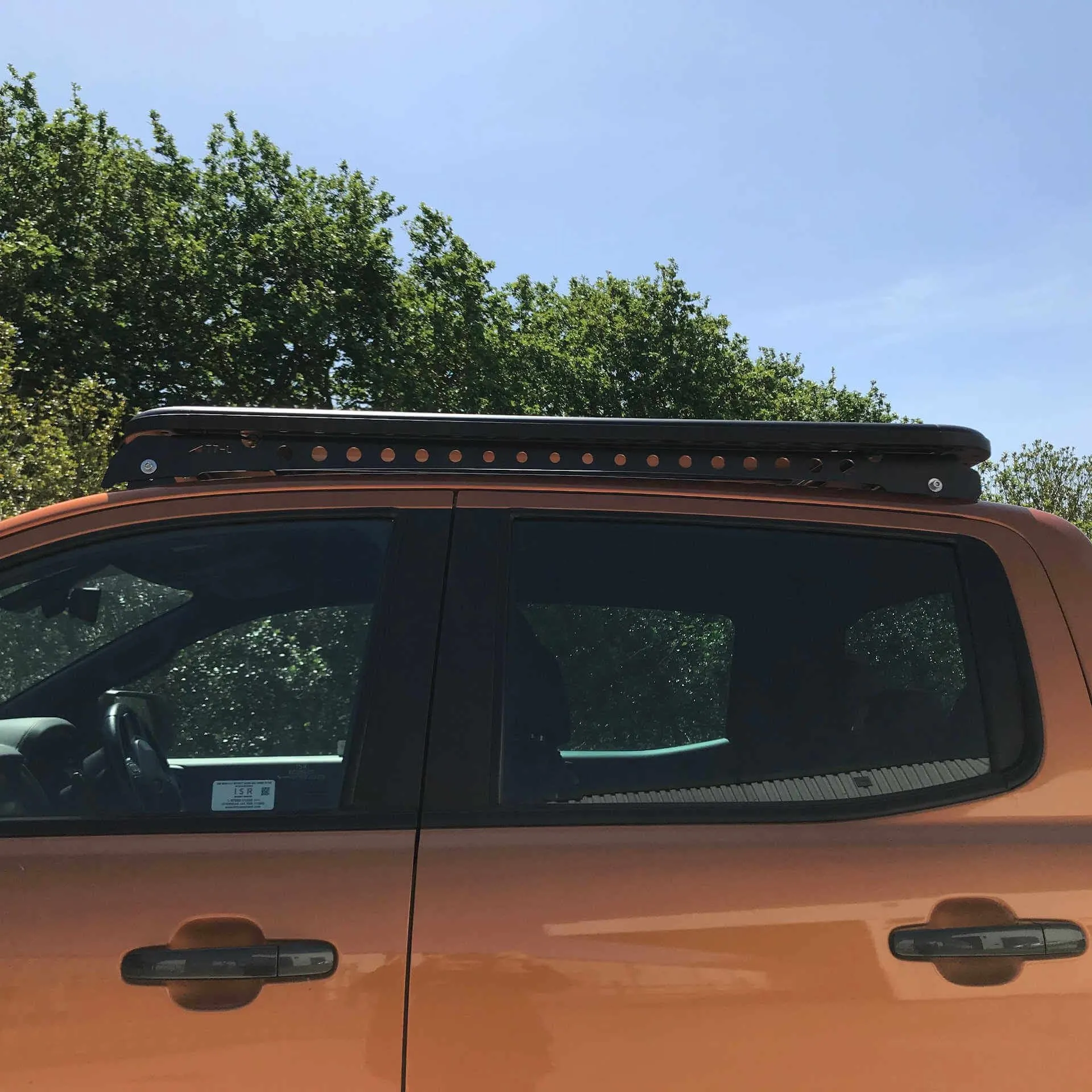 AluMod Low Profile 135cm x 125cm Roof Rack Ford Ranger 2015  MK3 T6 (P375) DC