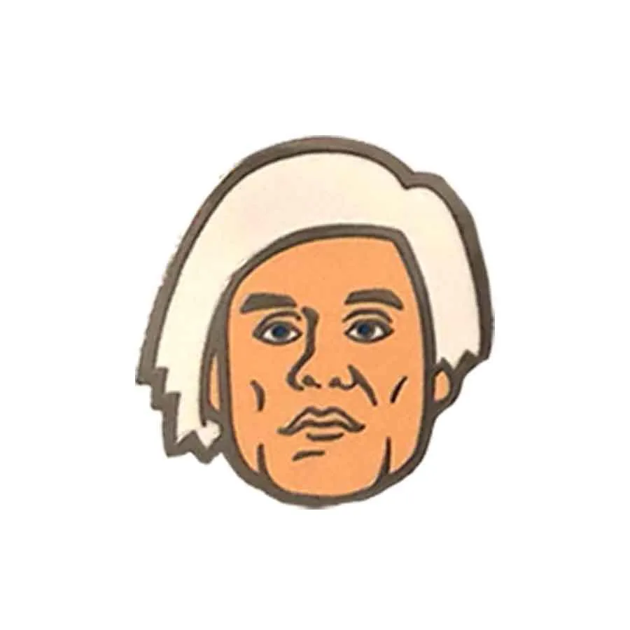 Andy Warhol Hard Enamel Pin