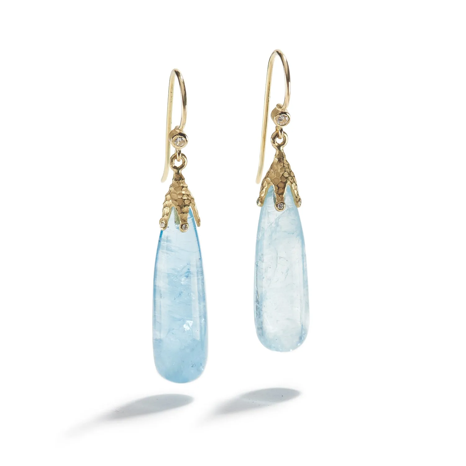 Aqua Drop Earrings