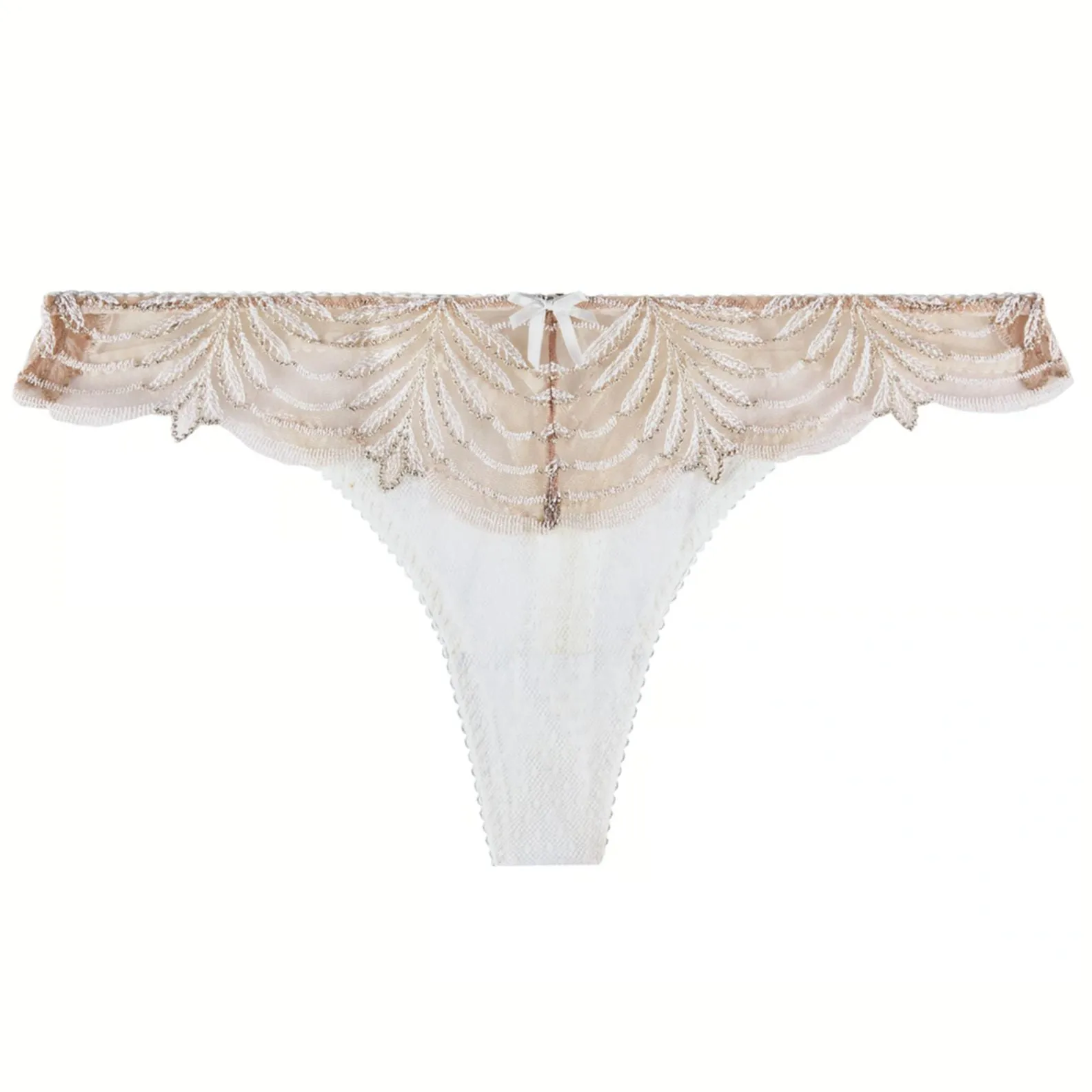 Aubade Hypnolove Tanga in Gold Feather LD26