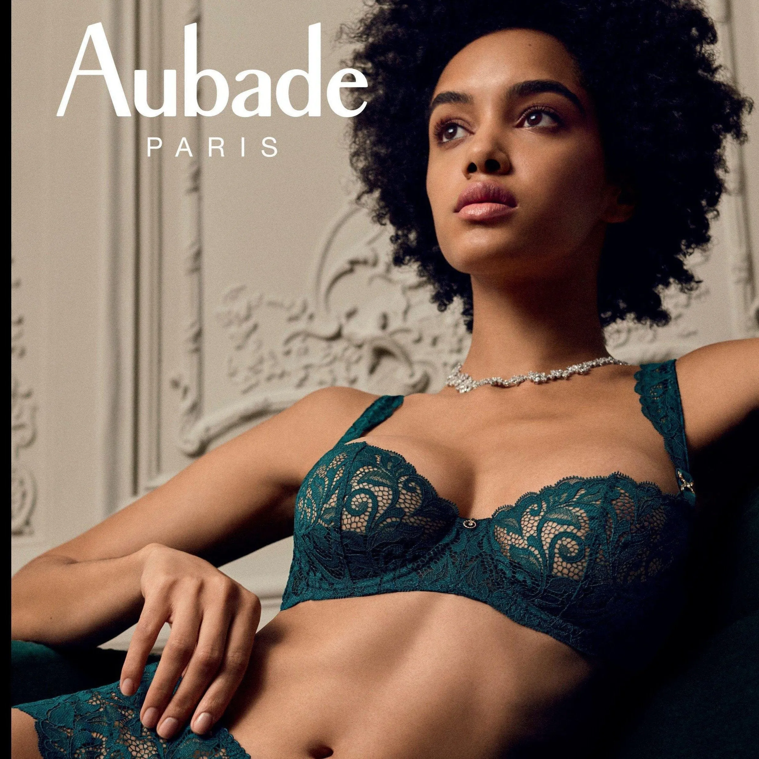 Aubade Mon Bijou Half Cup Bra in Emeraude  UAF14