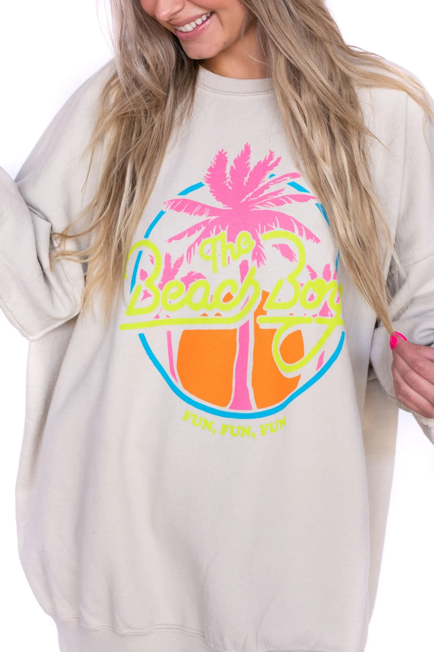 Beach Boys Fun Graphic Sweatshirt