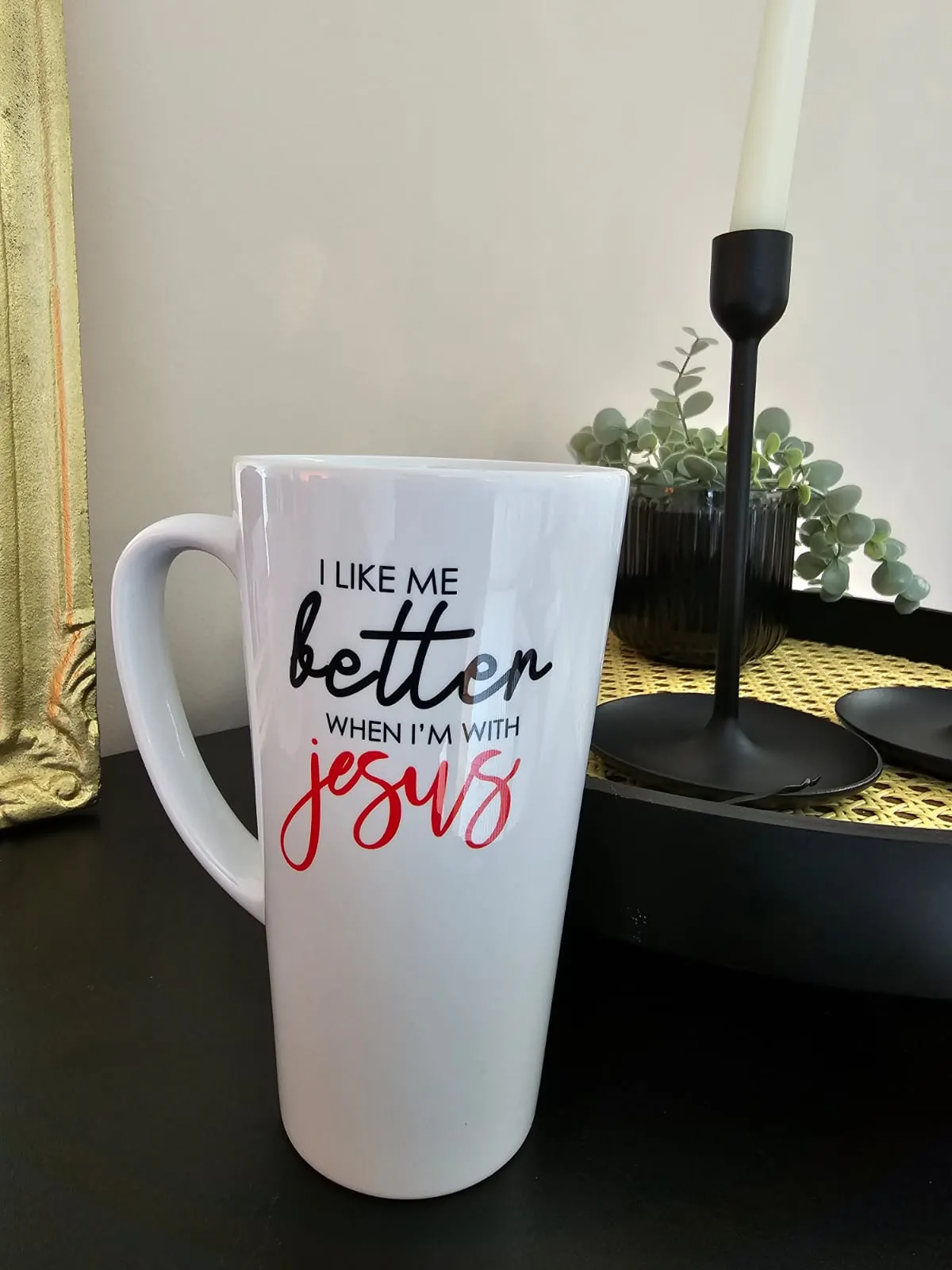 Before anything...PRAY Latte Mug