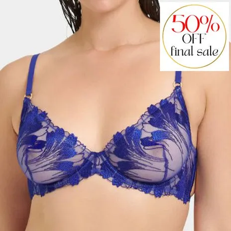 Bluebella Colette Bra in Surf the Web Blue 41691