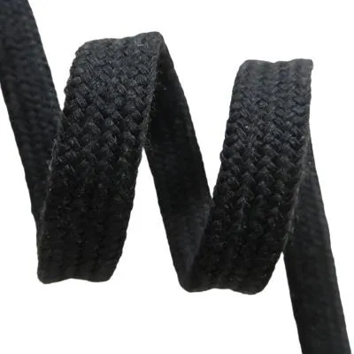 Braidlace Shoe Laces - 18" Flat Black