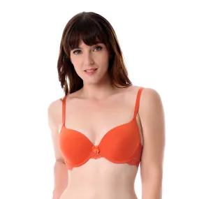 Brasier coordinable con varilla y encaje naranja 24503 Carnival