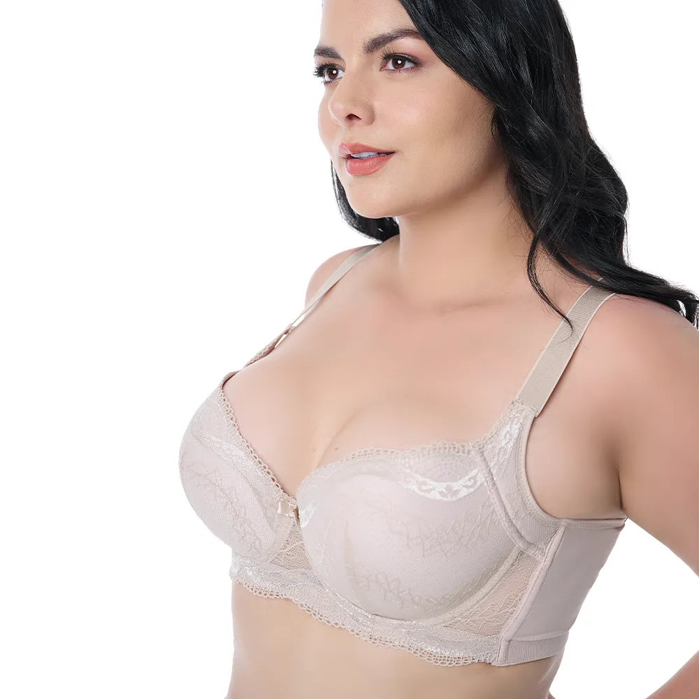 Brasier de talla extra con push up  24727 Carnival