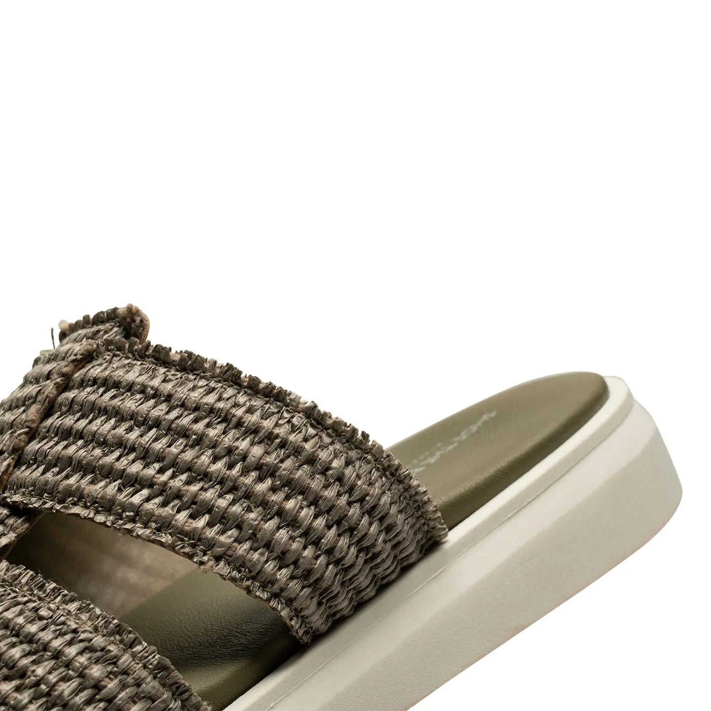 Brenna jute - Dusty Olive