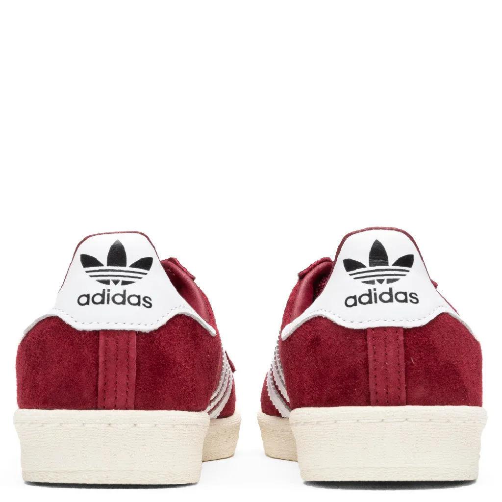 Campus 80s - Collegiate Burgundy/Footwear White