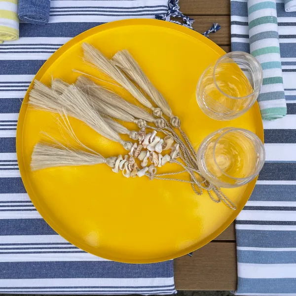 Carnival Homewares Yellow Serving Tray