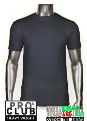 Charcoal Pro Club Short Sleeve Heavyweight Premium T Shirt