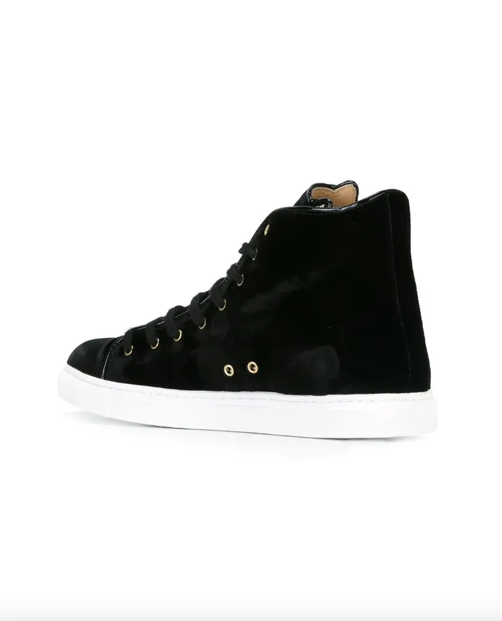 Charlotte Olympia 'Purrfect' hi-top sneakers