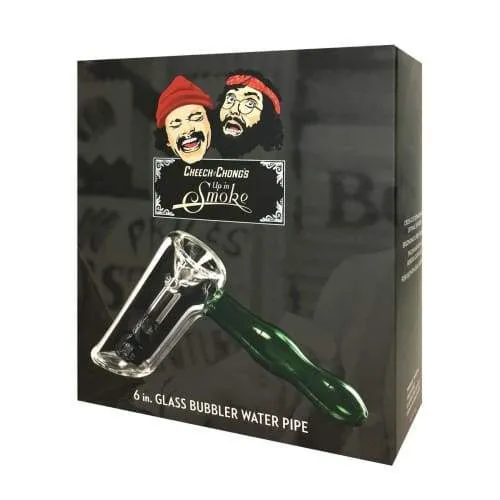 Famous X Cheech and Chong's Bubbler - Green