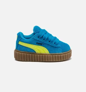 Fenty Creeper Phatty Infant Toddler Lifestyle Shoe - Blue/Lime/Gum Free Shipping