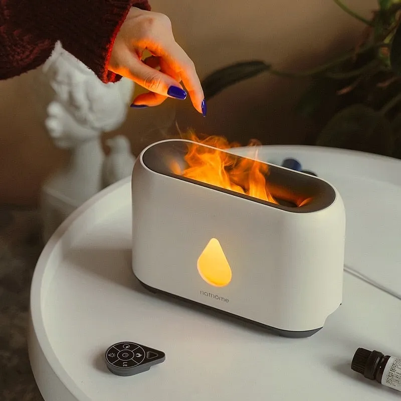 Flame Humidifier Aroma Diffuser