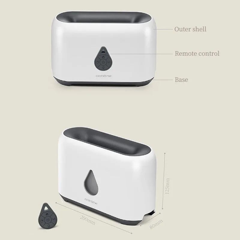 Flame Humidifier Aroma Diffuser