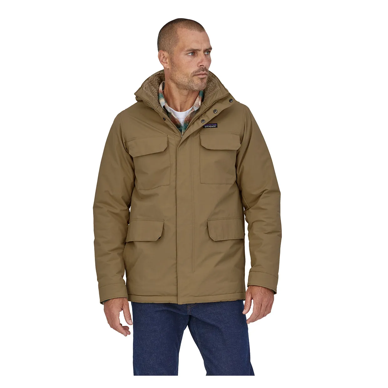 Giubbino Uomo Patagonia Isthmus Parka Beige