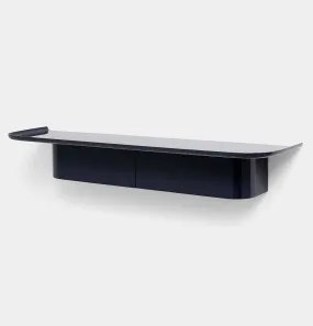 HAY Korpus Shelf in Midnight Blue – Large