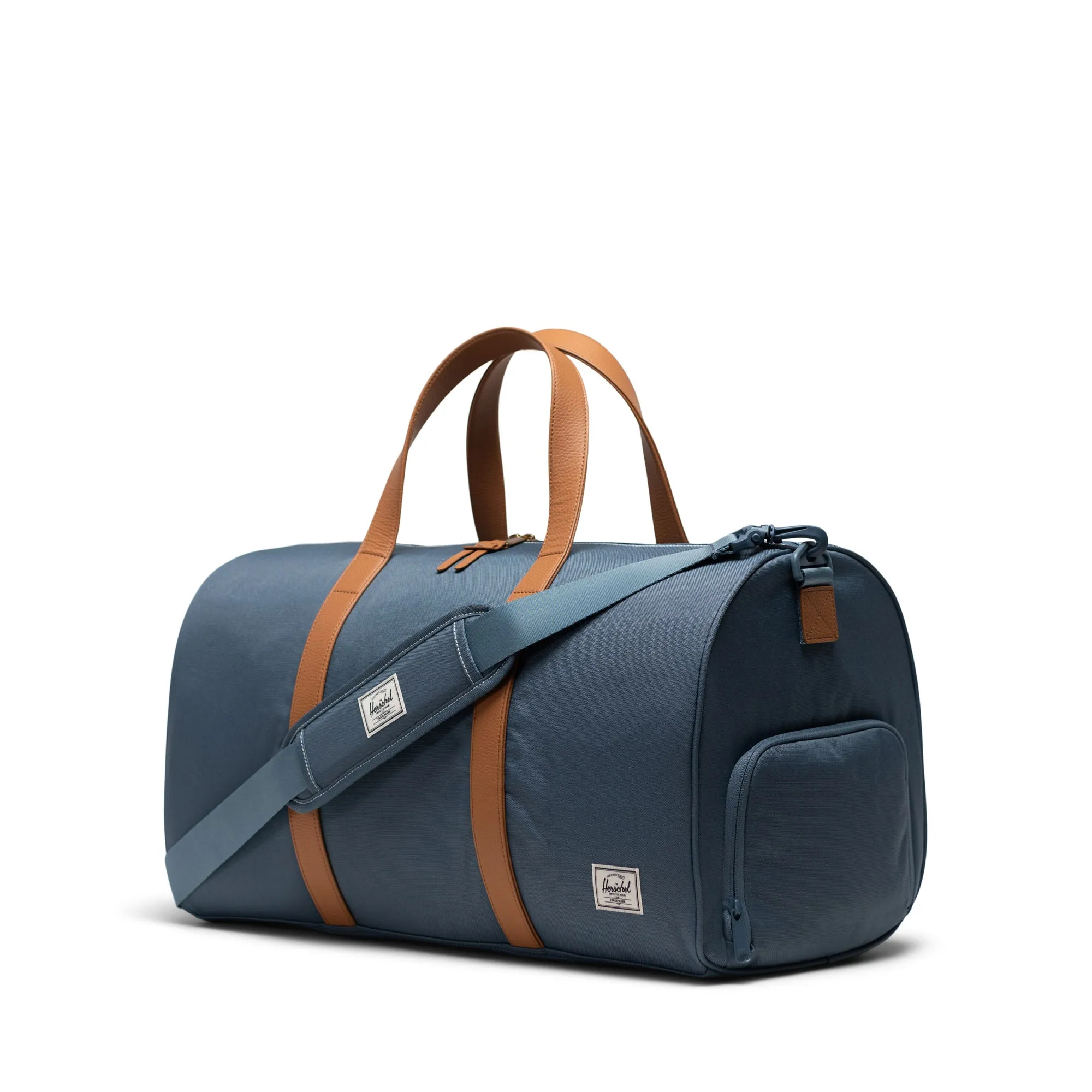 Herschel Novel Duffle Blue Mirage/White Stitch