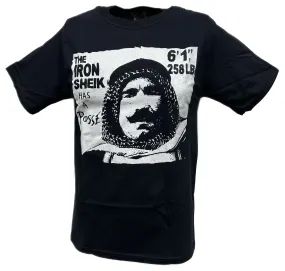 Iron Sheik has a Posse Old School T-shirt 6'1