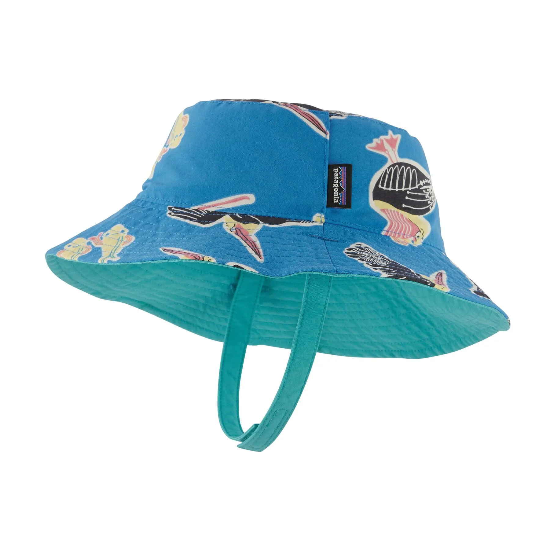 Kids Sun Bucket Hat - 100% recycled nylon