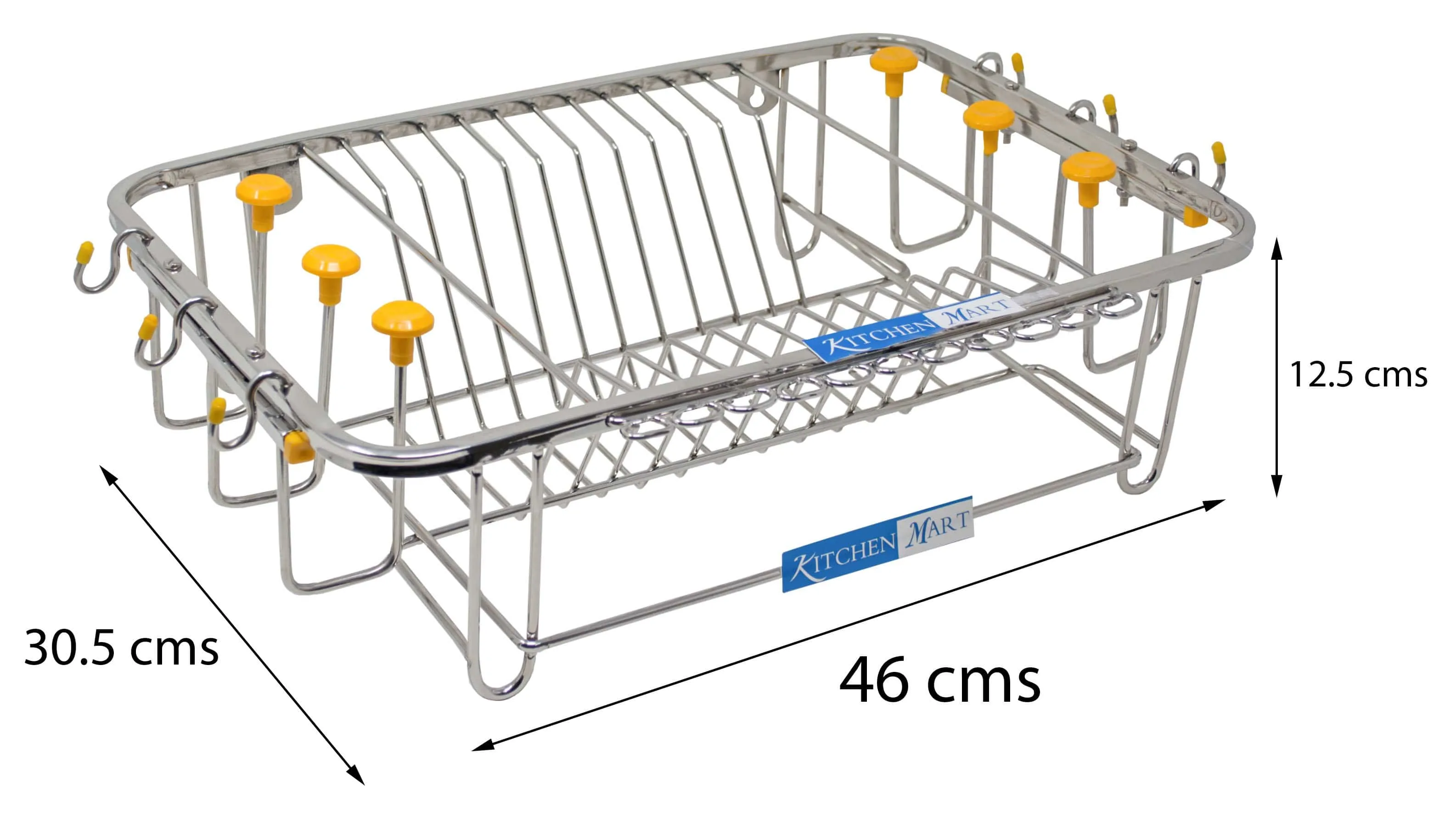 Kitchen Mart Stainless Steel Cosmos Plate rack