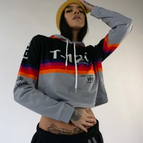 Ladies VHS Classic Cropped Hoodie