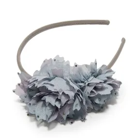 LELE X SJP ANTHRACITE PEONY BOUQUET HEADBAND