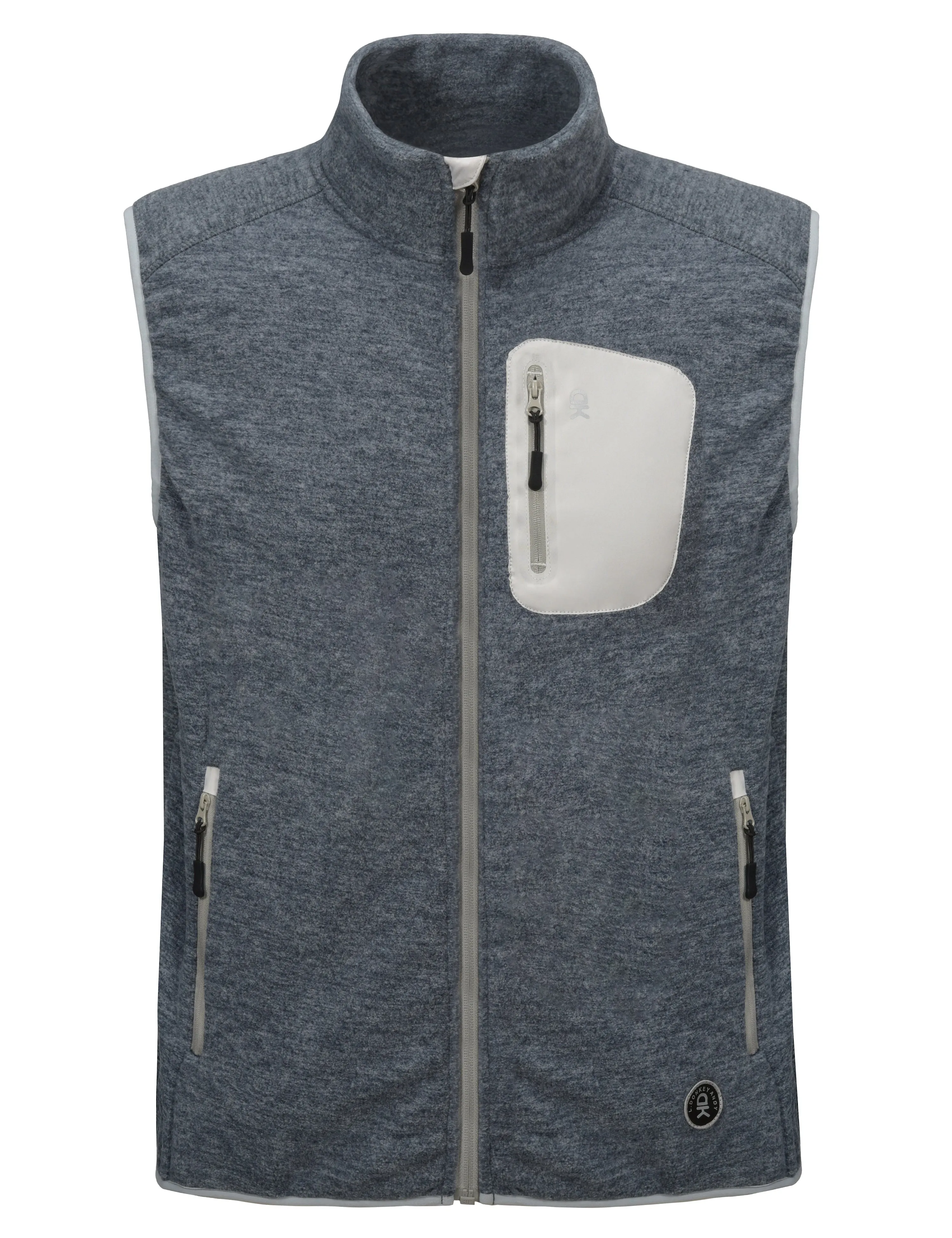 Men's Fleece Vest Full Zip Lightweight Vest