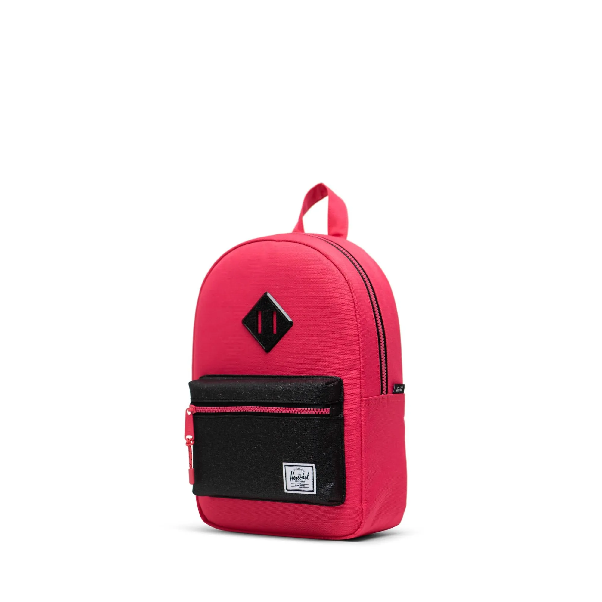 Mochila Herschel Heritage Kids Rouge Red/Black Sparkle