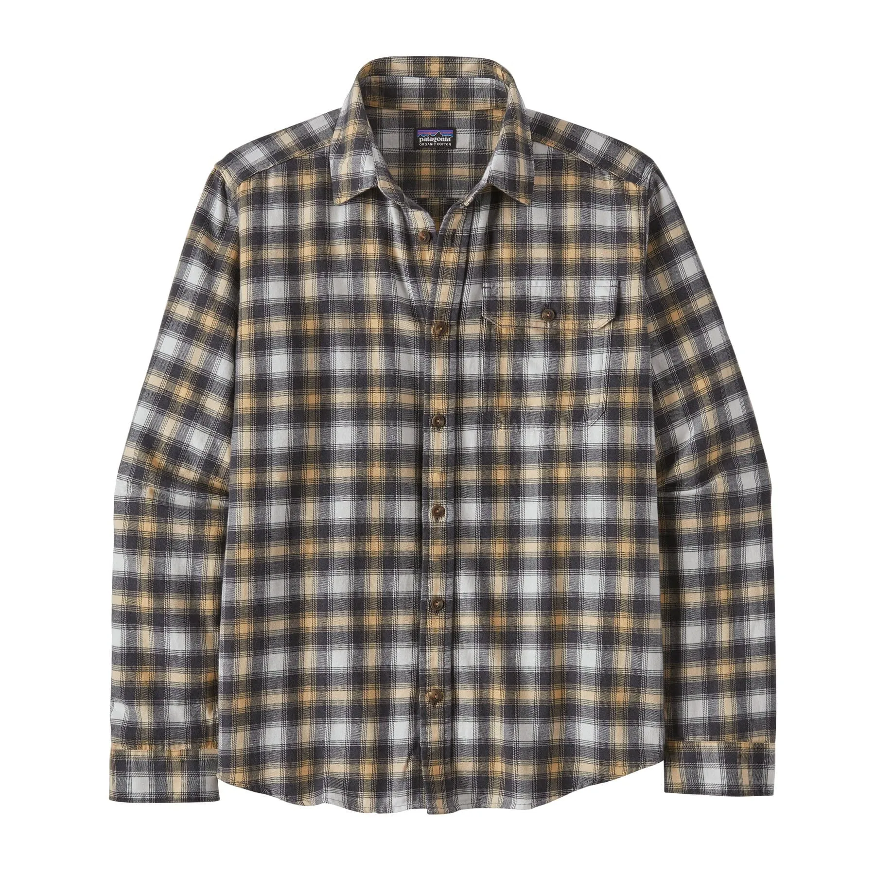 M's L/S Cotton in Conversion LW Fjord Flannel Shirt - 100% Cotton in Conversion