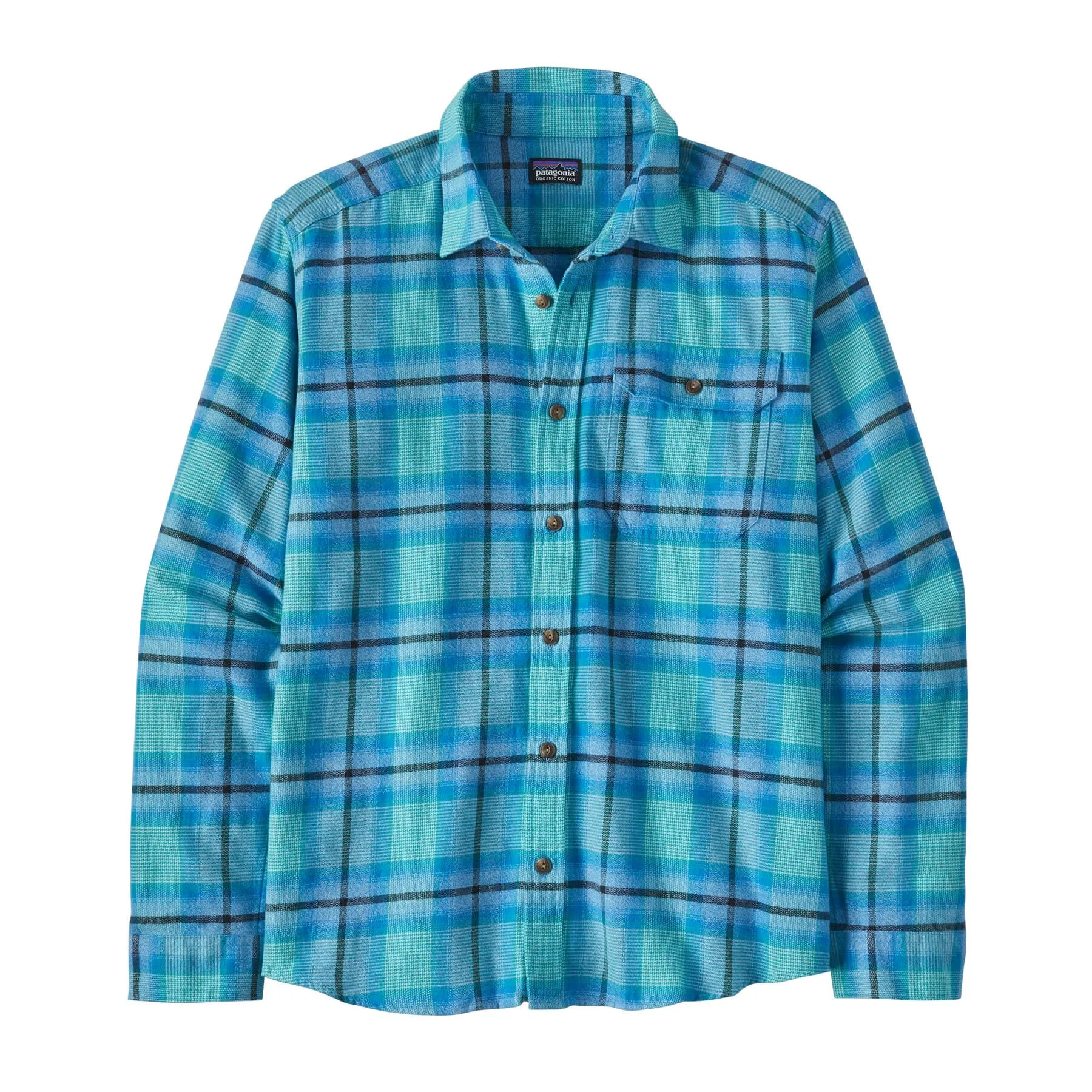 M's L/S Cotton in Conversion LW Fjord Flannel Shirt - 100% Cotton in Conversion