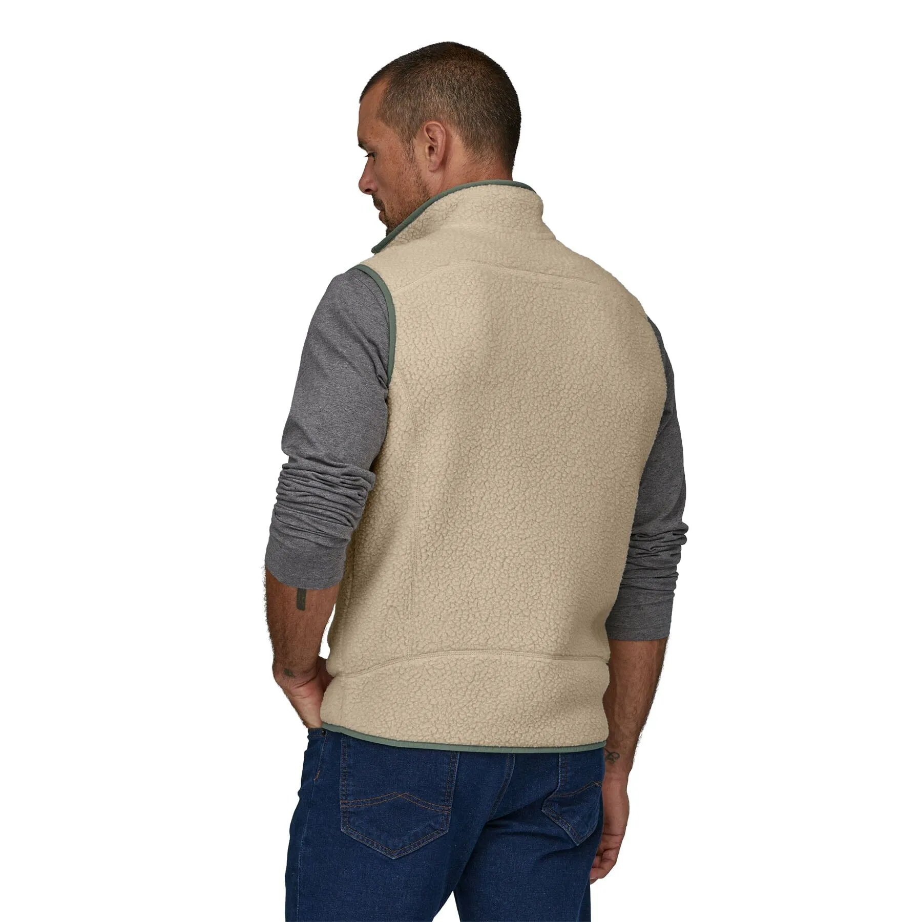 M's Retro Pile Vest - Recycled polyester